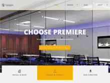 Tablet Screenshot of premiereinstallmovers.com